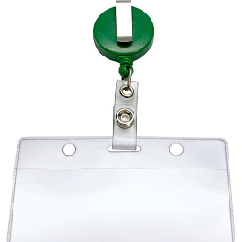 Бейдж Комус вертикальный 155х102 мм без держателя (размер вкладыша: 96х134)