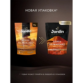 Кофе растворимый сублимированный Jardin Kenya Kilimanjaro 150 г (пакет) фото Кофе растворимый сублимированный Jardin Kenya Kilimanjaro 150 г (пакет)