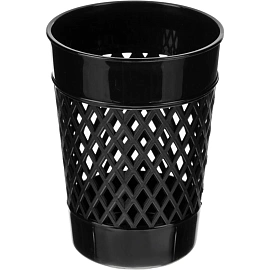 Лоток вертикальный для бумаг 110 мм Attache пластиковый черный 6 предметов (2 лотка горизонтальных, 2 лотка вертикальных, подставки для ручек и стикер