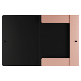 Папка на кнопке Berlingo "Instinct" А4, пластик, 600мкм, фламинго