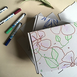 Маркер акриловый Schneider "Paint-It 310" 2мм, пулевидный, пастельный сиреневый