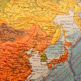 Глобус Globen Классик Евро физико-политический 25 см рельефный с подсветкой