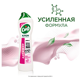 Чистящее средство 500 мл, СИФ "Розовая свежесть", крем