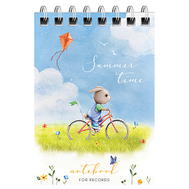 Блокнот А7 40л. на гребне BG "Милые животные фото Блокнот А7 40л. на гребне BG "Милые животные