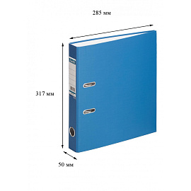 Папка-регистратор Bantex (Attache Selection) Economy 50 мм синяя бумвинил/бумага