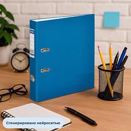 Папка-регистратор Bantex (Attache Selection) Economy 50 мм синяя бумвинил/бумага