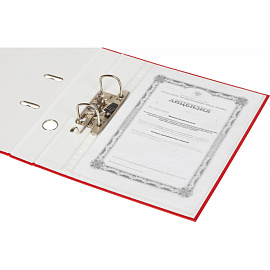 Папка-регистратор Bantex (Attache Selection) Economy 50 мм красная бумвинил/бумага