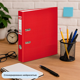 Папка-регистратор Bantex (Attache Selection) Economy 50 мм красная бумвинил/бумага