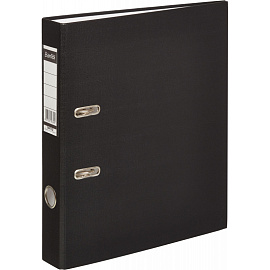 Папка-регистратор Bantex (Attache Selection) Economy 50 мм чёрная бумвинил/бумага