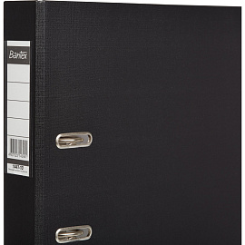 Папка-регистратор Bantex (Attache Selection) Economy 50 мм чёрная бумвинил/бумага