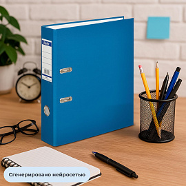 Папка-регистратор Bantex (Attache Selection) Economy 70 мм синяя бумвинил/бумага