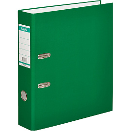 Папка-регистратор Bantex (Attache Selection) Economy 70 мм зелёная бумвинил/бумага