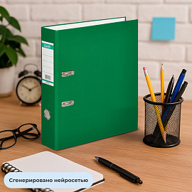 Папка-регистратор Bantex (Attache Selection) Economy 70 мм зелёная бумвинил/бумага