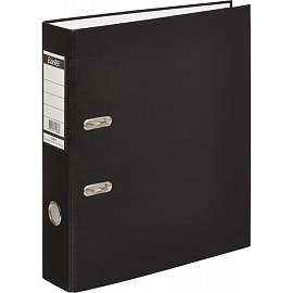 Папка-регистратор Bantex (Attache Selection) Economy 70 мм чёрная бумвинил/бумага