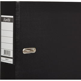 Папка-регистратор Bantex (Attache Selection) Economy 70 мм чёрная бумвинил/бумага