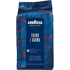 Кофе в зёрнах Lavazza Crema e Aroma Espresso 1 кг (пакет)