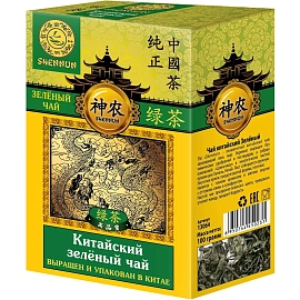 Чай листовой зеленый Shennun 100 г