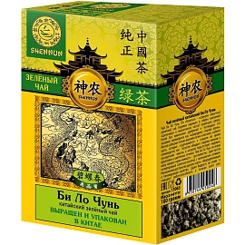 Чай листовой зеленый Shennun Би Ло Чунь 100 г