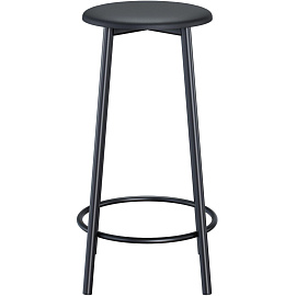 Стул барный Конус черный (кожзаменитель)