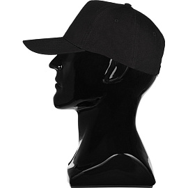 Бейсболка черная (универсальный размер)