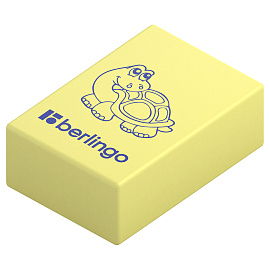 Ластик Berlingo "Animals", прямоугольный, термопластичная резина, 28*18*10мм