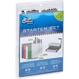 Пружины для переплета пластиковые ProfiOffice набор (25 штук в упаковке)