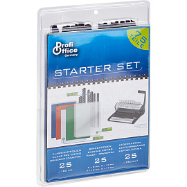 Пружины для переплета пластиковые ProfiOffice набор (25 штук в упаковке)