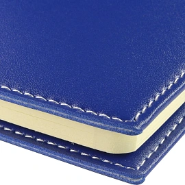 Еженедельник недатированный Bruno Visconti Metropol искусственная кожа А6 80 листов синий (3-492/01)