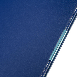 Еженедельник недатированный Bruno Visconti Metropol искусственная кожа А6 80 листов синий (3-492/01)