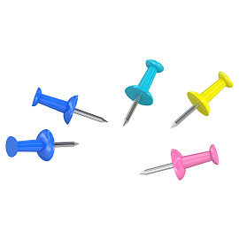 Кнопки силовые Berlingo, 50шт., цветные, ПВХ упак., европодвес, ассорти пастель фото Кнопки силовые Berlingo, 50шт., цветные, ПВХ упак., европодвес, ассорти пастель