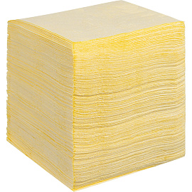 Салфетки бумажные Luscan Profi Pack 1-слойные 24х24 см жёлтые (400 листов в пачке) фото Салфетки бумажные Luscan Profi Pack 1-слойные 24х24 см жёлтые (400 листов в пачке)
