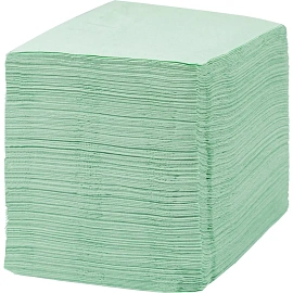Салфетки бумажные Luscan Profi Pack 1-слойные 24х24 см зелёные (400 листов в пачке) фото Салфетки бумажные Luscan Profi Pack 1-слойные 24х24 см зелёные (400 листов в пачке)