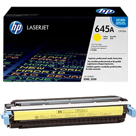 Картридж лазерный HP 645A C9732A желтый оригинальный