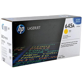 Картридж лазерный HP 645A C9732A желтый оригинальный