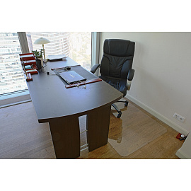 Коврик напольный для паркета/ламината Easy Chair прозрачный (прямоугольный, поликарбонат, 900x1200 мм)