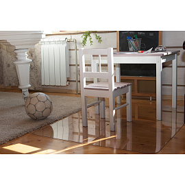 Коврик напольный для паркета/ламината Easy Chair прозрачный (прямоугольный, поликарбонат, 900x1200 мм)