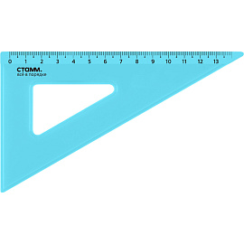 Треугольник Стамм Neon Cristal 13 см 90/60/30 градусов пластиковый