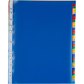 Разделитель листов Attache Selection А4+ пластиковый 31 лист (цифровой)