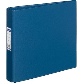 Папка на 2-х кольцах Bantex (Attache Selection) А5 35 мм горизонтальная синяя до 220 листов