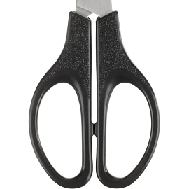 Ножницы 169 мм Attache с пластиковыми симметричными ручками черного цвета