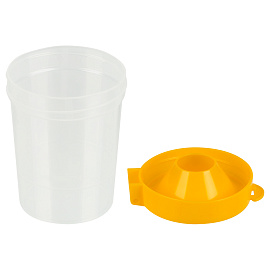 Стакан-непроливайка СТАММ "Премиум", с крышкой, ассорти фото Стакан-непроливайка СТАММ "Премиум", с крышкой, ассорти