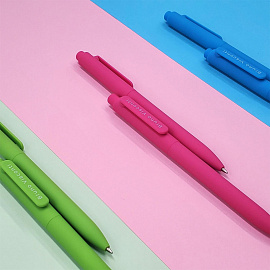 Ручка шариковая автоматическая Bruno Visconti SoftClick Special синяя (толщина линии 0.7 мм, артикул производителя 20-0103)