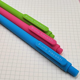 Ручка шариковая автоматическая Bruno Visconti SoftClick Special синяя (толщина линии 0.7 мм, артикул производителя 20-0103)