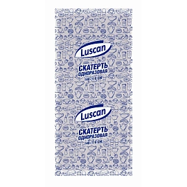 Скатерть одноразовая Luscan спанбонд 110x140 см белая фото Скатерть одноразовая Luscan спанбонд 110x140 см белая