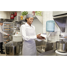 Бумага протирочная с центральной вытяжкой 270 метров, TORK Reflex (M4) 1-слойная, КОМПЛЕКТ 6 рулонов, 120000 фото Бумага протирочная с центральной вытяжкой 270 метров, TORK Reflex (M4) 1-слойная, КОМПЛЕКТ 6 рулонов, 120000