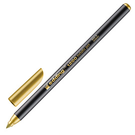 Фломастер для каллиграфии Edding 1200 metallic золотистый (толщина линии 1 мм)