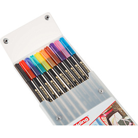 Ручка-кисть для каллиграфии Edding 1340 10 цветов (толщина линии 1-5 мм)