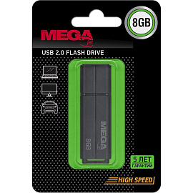 Флешка USB 2.0 8 ГБ ProMega jet (PJ-FD-8GB-Black)