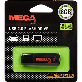 Флешка USB 2.0 8 ГБ ProMega jet (PJ-FD-8GB-Black)