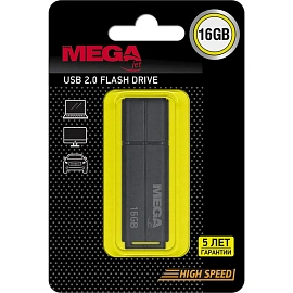 Флешка USB 2.0 16 ГБ ProMega jet (PJ-FD-16GB-Black)